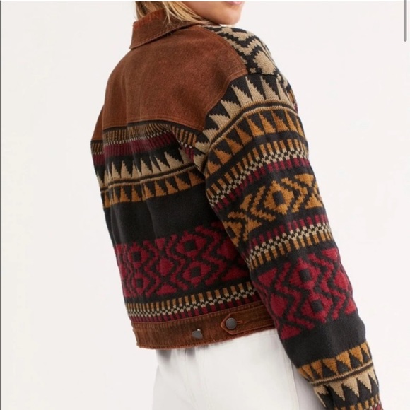 Free People Lakeside Denim Jacket XS S - Picture 2 of 11